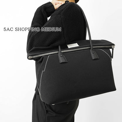Maison Margiela メンズ レディース トートバッグ 5AC SHOPPING MEDIUM SB1WC0012 P4348 ブラック T8013