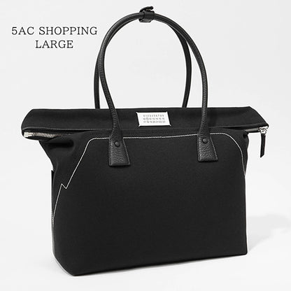 Maison Margiela メンズ レディース トートバッグ 5AC SHOPPING LARGE SB1WC0013 P4348 ブラック T8013