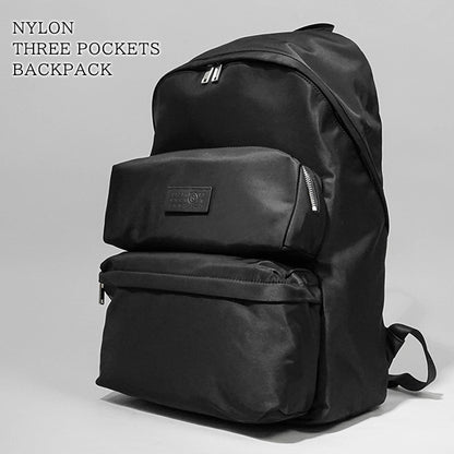 MM6 Maison Margiela レディース メンズ バックパック NYLON THREE POCKETS BACKPACK SB5WA0006 P6416 ブラック T8013