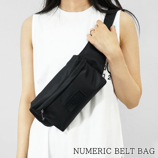 MM6 Maison Margiela レディース メンズ ベルトバッグ NUMERIC BELT BAG SB5WB0001 P6416 ブラック T8013