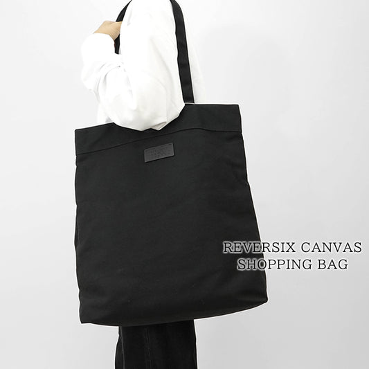 MM6 Maison Margiela レディース メンズ トートバッグ REVERSIX CANVAS SHOPPING BAG SB6WC0020 P8331 ブラック T8013