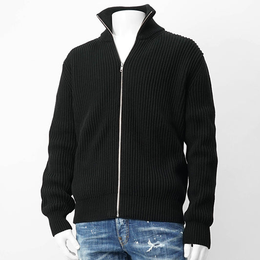MM6 Maison Margiela メンズ ジップアップカーディガン SH0AM0028 M13039 BLACK ブラック 900