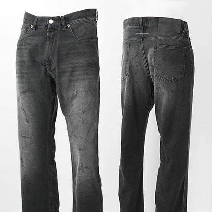 【2026SS SUMMER SALE】MM6 Maison Margiela メンズ ジーンズ SH0LA0035 M30064 ウォッシュブラック 961