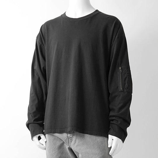 MM6 Maison Margiela メンズ 長袖Tシャツ SH0NH0022 M20050 BLACK ブラック 900