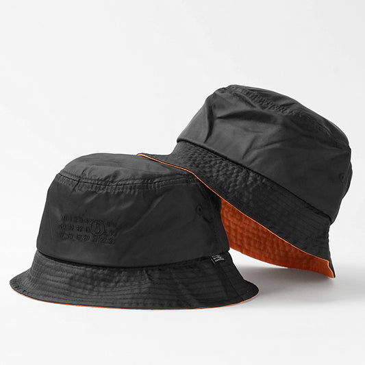 MM6 Maison Margiela メンズ レディース バケットハット SH0TC0011 M35794 BLACK ブラック オレンジ 900