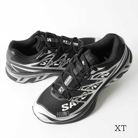 MM6 Maison Margiela メンズ スニーカー XT SH1WS0020 P6303 BLACK SILVER ブラック シルバー HB049