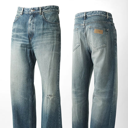 【2026SS SUMMER SALE】MM6 Maison Margiela メンズ ジーンズ SH2LA0054 M30058 ウォッシュブルー 961