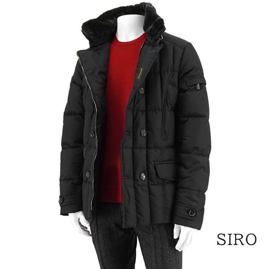MooRER メンズ ダウンコート SIRO KM ブラック NERO