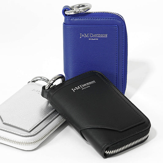 J&M DAVIDSON レディース カーキーポーチ SMALL KEYRING WALLET SSKW 0XX SCXX 0BC MCXX 3カラー