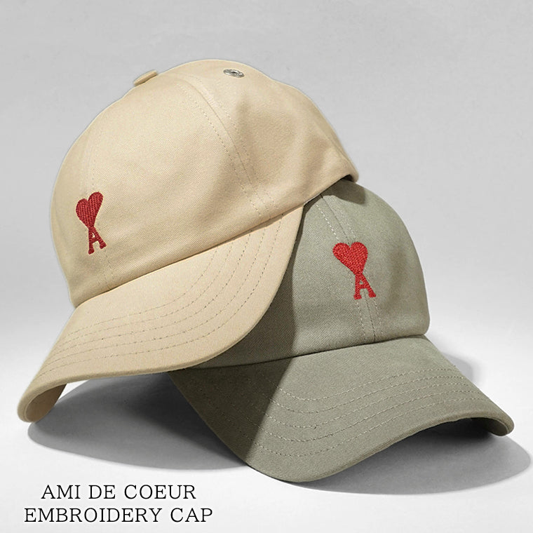 アミパリス　キャップ　カーキ 楽天市場】ami paris キャップの通販