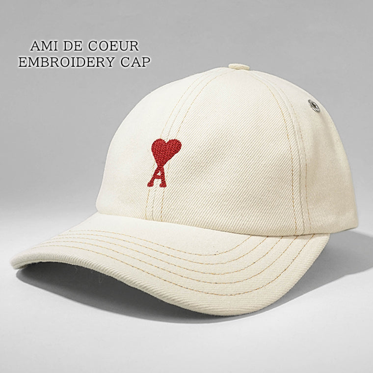 アミパリス　キャップ　カーキ 楽天市場】ami paris アミパリス ベースボールキャップ AMI DE