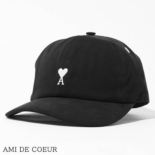 AMI メンズ レディース キャップ AMI DE COEUR UCP265 AW0041 NOIR ブラック 001