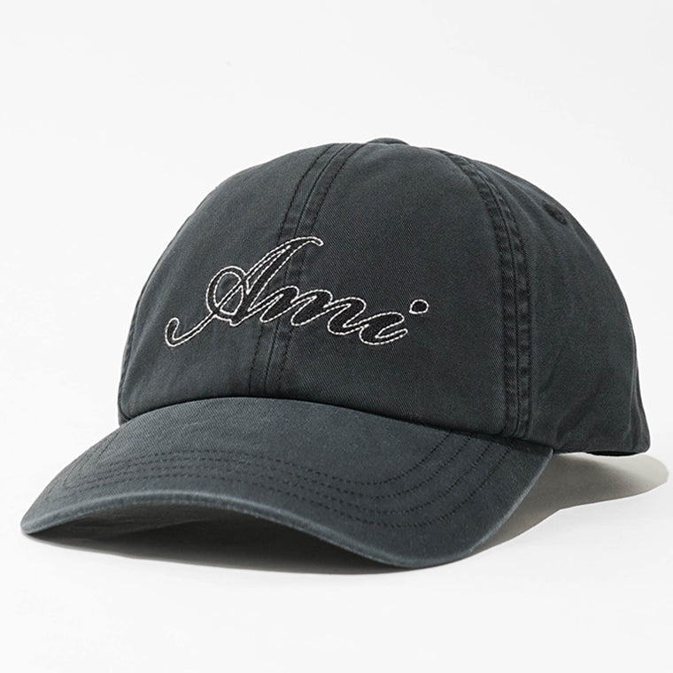 AMI メンズ レディース キャップ UCP289 AW0052 BLACK WASHED ウォッシュブラック A339