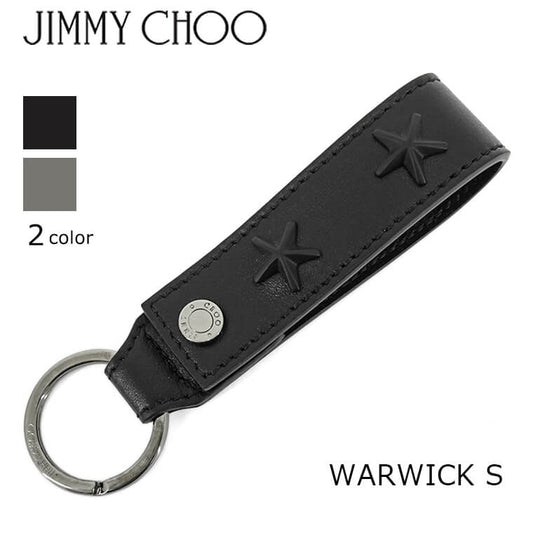 JIMMY CHOO メンズ レディース キーリング WARWICK S OAJ 2カラー
