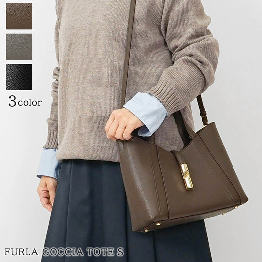 FURLA レディース ショルダーバッグ GOCCIA TOTE S WB01789 BX3353 3カラー
