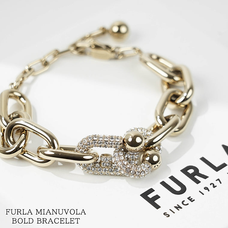 FURLA レディース ブレスレット FURLA MIANUVOLA BOLD BRACELET WJ00246 K21000 ORO OR000