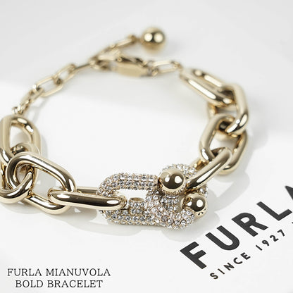 FURLA レディース ブレスレット FURLA MIANUVOLA BOLD BRACELET WJ00246 K21000 ORO OR000