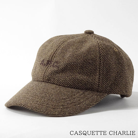 A.P.C. メンズ レディース キャップ CASQUETTE CHARLIE WOATC M24069 MARRON ブラウン系 CAA