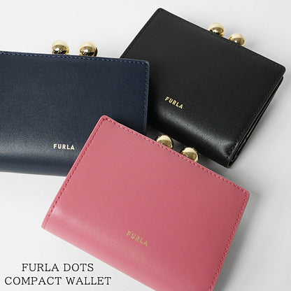 FURLA レディース 2つ折り財布 FURLA DOTS COMPACT WALLET WP00541 BX3104 3カラー