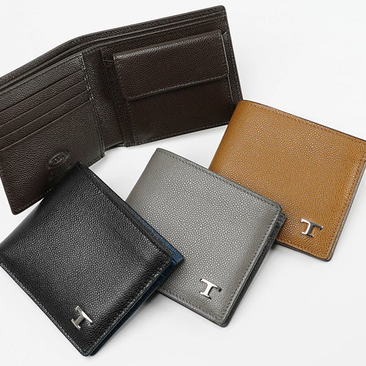 TOD'S メンズ 2つ折り財布 XAMTSYBB300UZO XAMTSYBB300UGA 4カラー