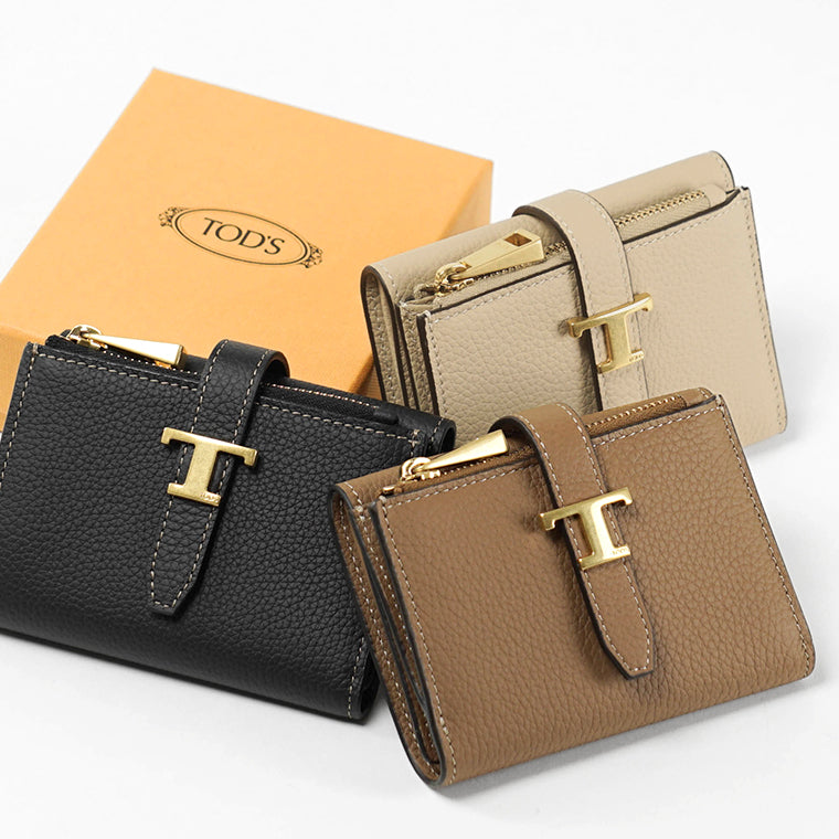 TOD'S レディース 3つ折り財布 XAWTIMB5200WKA