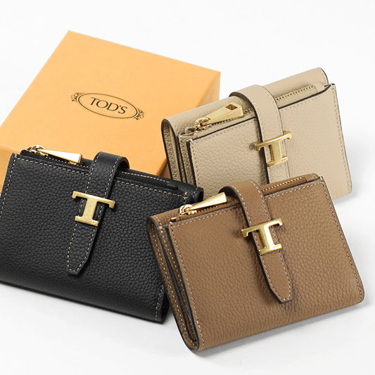 TOD'S レディース 3つ折り財布 XAWTIMB5200WKA