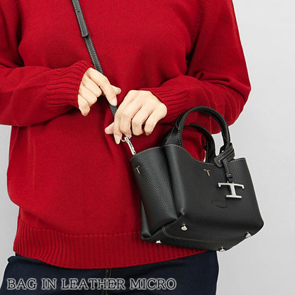 TOD'S レディース ショルダーバッグ BAG IN LEATHER MICRO XBWAPAFL000QRI NERO ブラック B999