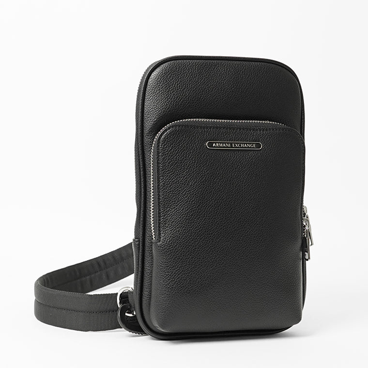 ARMANI EXCHANGE メンズ レディース ショルダーバッグ XM000843 AF12134 BLACK ブラック UC001
