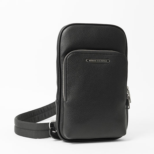ARMANI EXCHANGE メンズ レディース ショルダーバッグ XM000843 AF12134 BLACK ブラック UC001