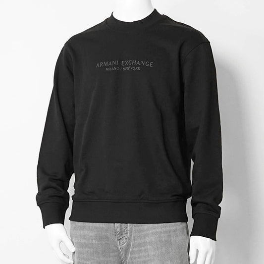ARMANI EXCHANGE メンズ スウェットシャツ XM001284 AF20934 BLACK ブラック UC001