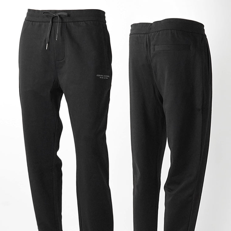 ARMANI EXCHANGE メンズ スウェットパンツ XM001299 AF20934 BLACK ブラック UC001