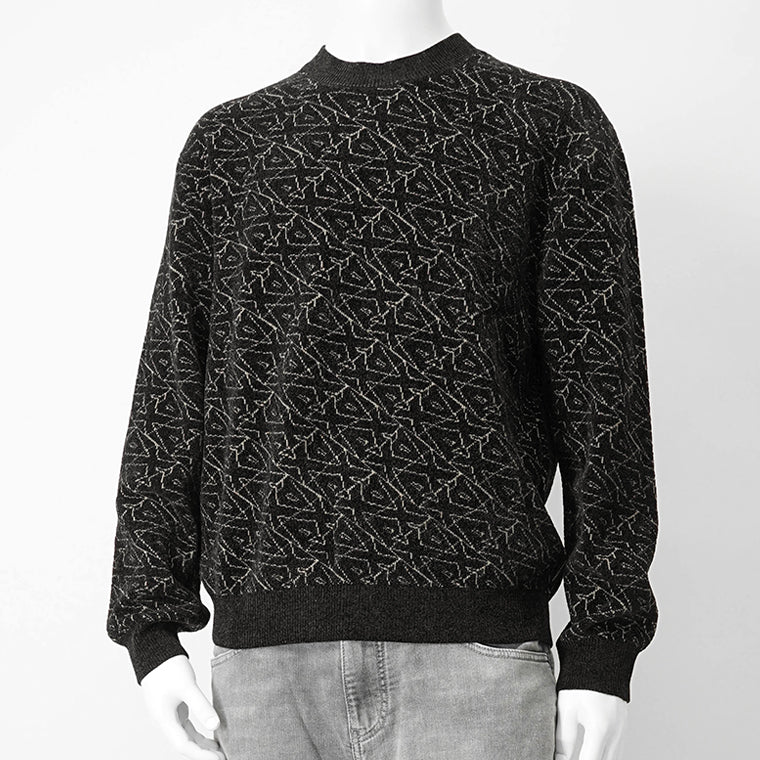 ARMANI EXCHANGE メンズ ニット XM001330 AF16916 BLACK AX LOGO ブラック FC196