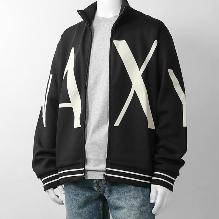 ARMANI EXCHANGE メンズ トラックジャケット XM002950 AF10818 BLACK ブラック UC001