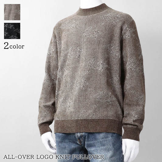 ARMANI EXCHANGE メンズ ニット ALL OVER LOGO KNIT PULLOVER XM002992 AF16916 2カラー