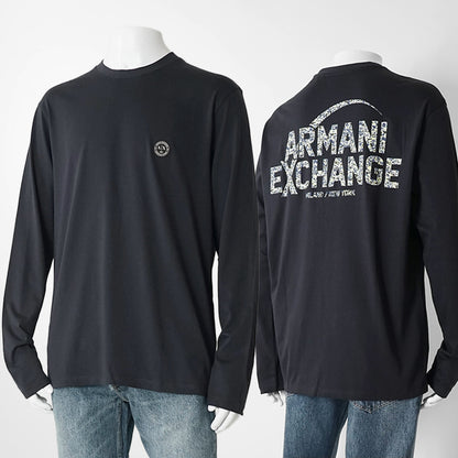 ARMANI EXCHANGE メンズ 長袖Tシャツ XM003101 AF10361 DEEP NAVY ネイビー UB101