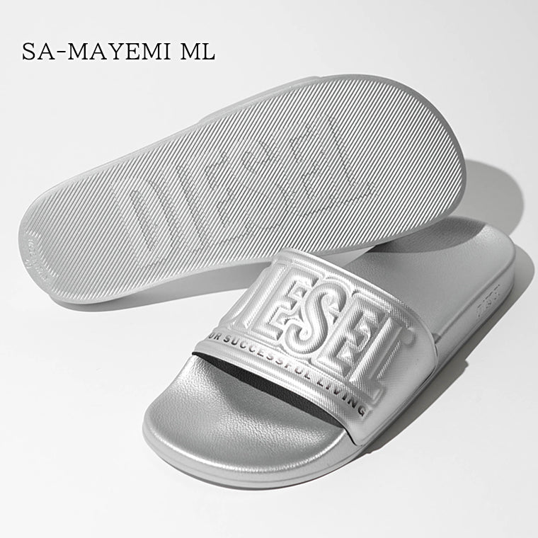 DIESEL メンズ サンダル SA MAYEMI ML Y03843 PR525 SILVER シルバー T9002