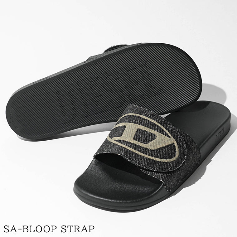 DIESEL メンズ サンダル SA BLOOP STRAP Y03913 P7622 BLACK ブラック T8013