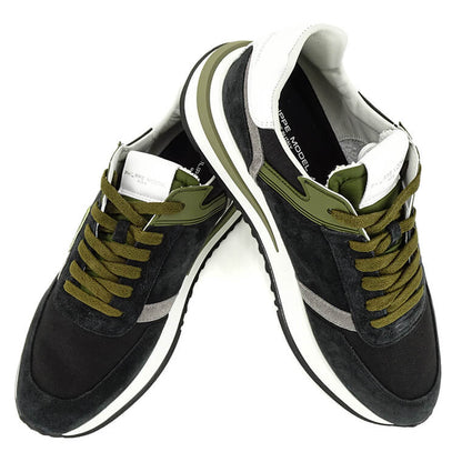 PHILIPPE MODEL メンズ スニーカー TROPEZ 2.1 LOW MAN TYLU RT01 ブラック CORDURA NOIR