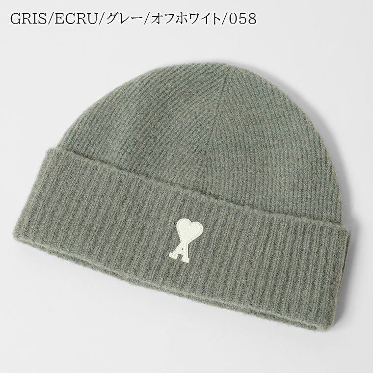 AMI メンズ レディース ニットキャップ AMI DE COEUR UBO005 KN0135 3カラー