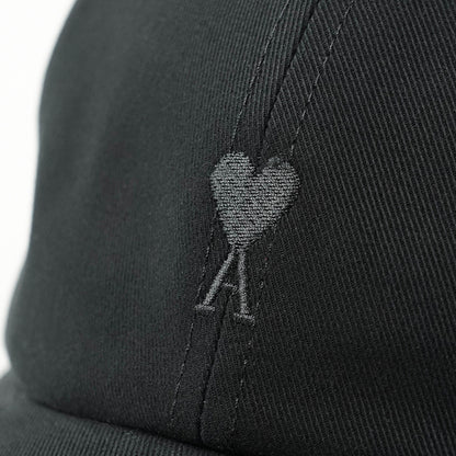 AMI メンズ レディース キャップ AMI DE COEUR UCP265 AW0041 NOIR ブラック 001