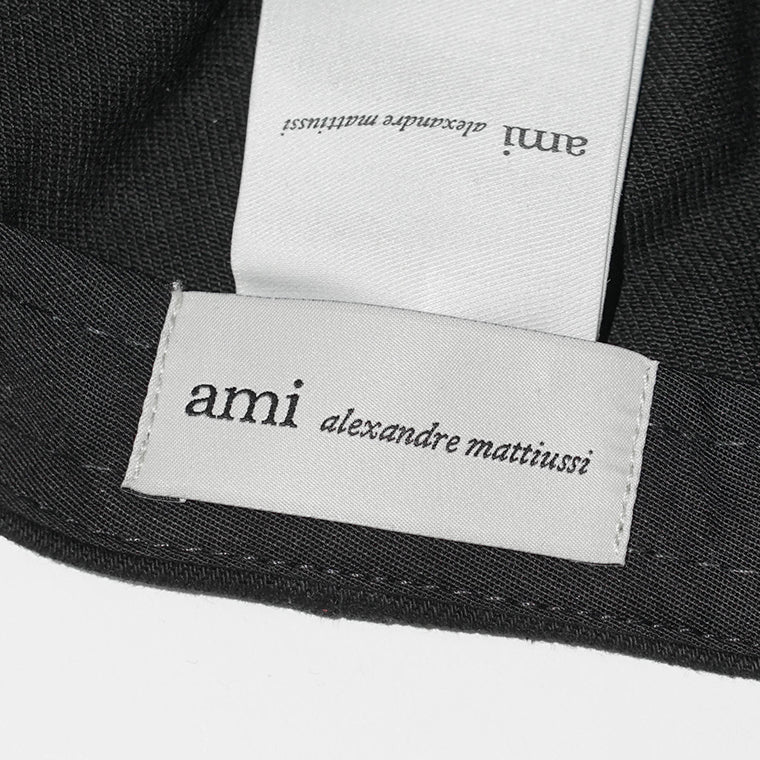 AMI メンズ レディース キャップ UCP276 AW0028 NOIR ブラック 001