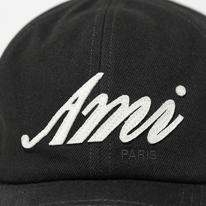 AMI メンズ レディース キャップ UCP276 AW0028 NOIR ブラック 001