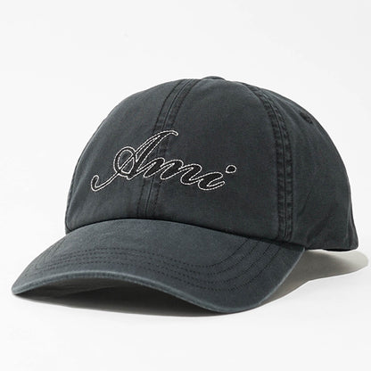 AMI メンズ レディース キャップ UCP289 AW0052 BLACK WASHED ウォッシュブラック A339