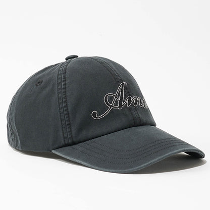AMI メンズ レディース キャップ UCP289 AW0052 BLACK WASHED ウォッシュブラック A339