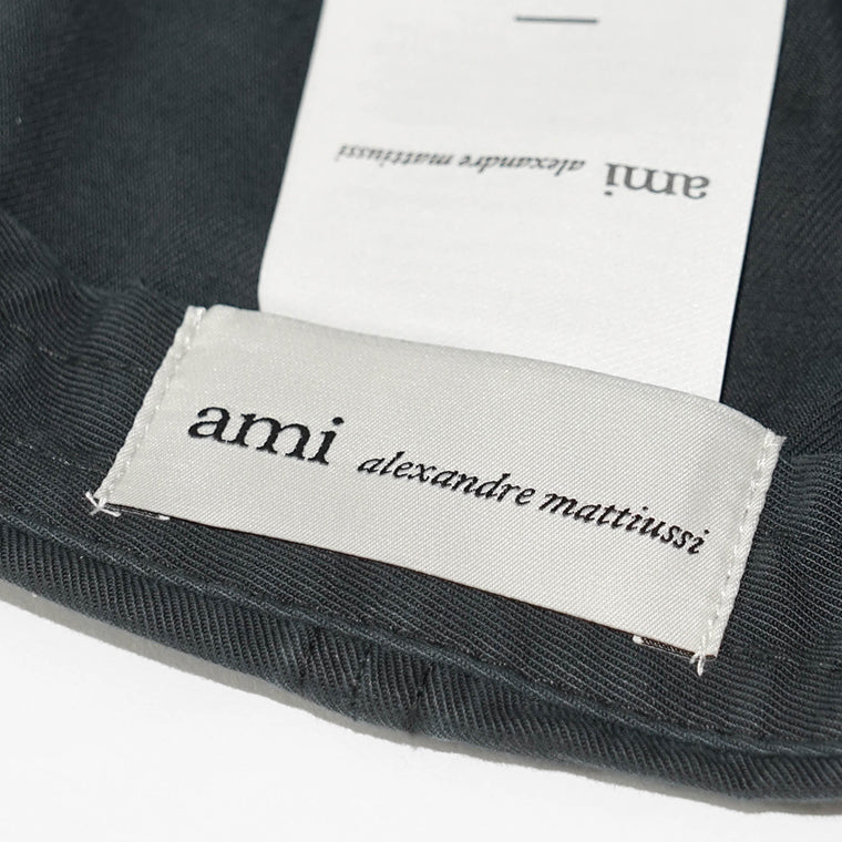 AMI メンズ レディース キャップ UCP289 AW0052 BLACK WASHED ウォッシュブラック A339