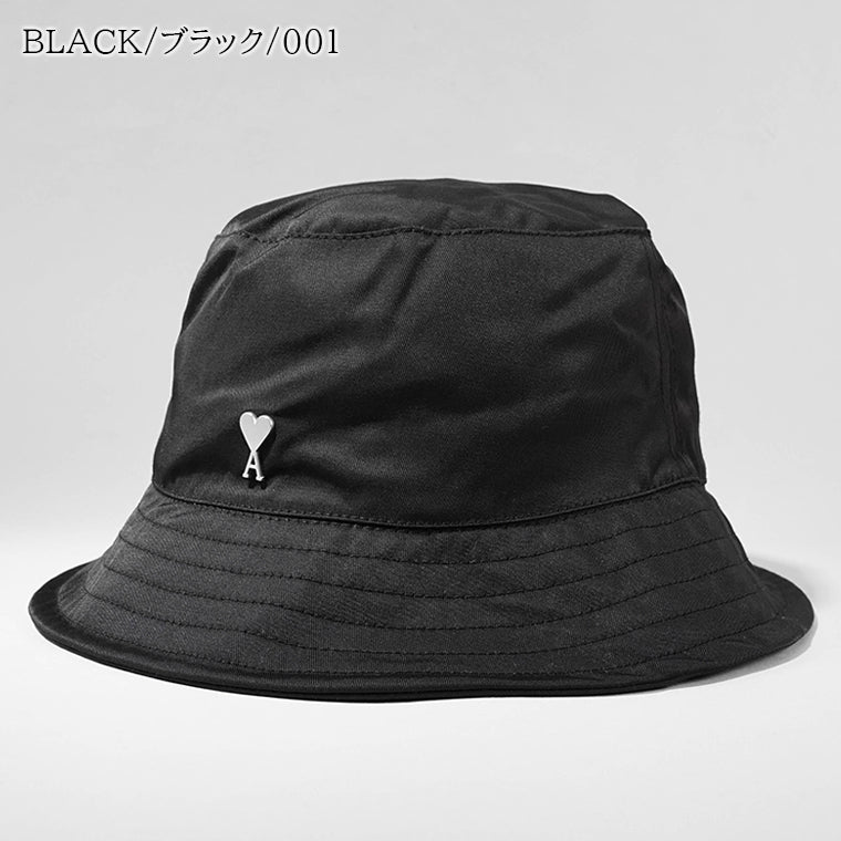 AMI メンズ レディース バケットハット AMI DE COEUR STUD BUCKET HAT UHA241 PA0007 2カラー