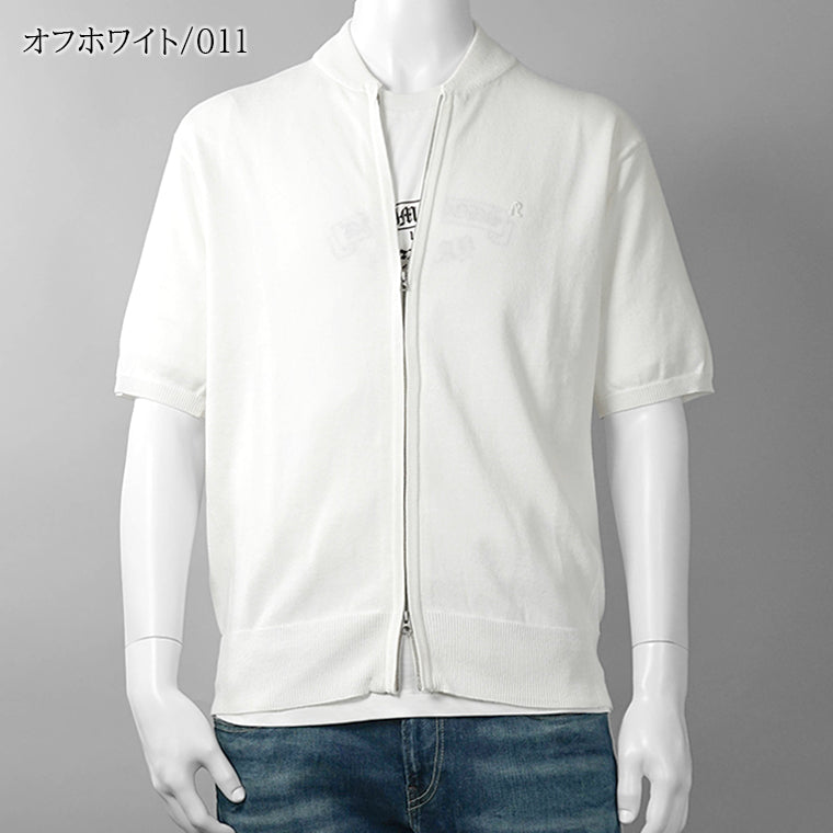 【2026SS SUMMER SALE】REPLAY メンズ 半袖カーディガン UK5154 G22578 2カラー