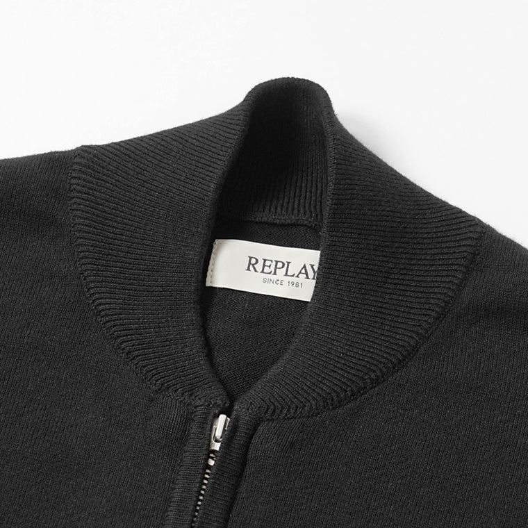 【2026SS SUMMER SALE】REPLAY メンズ 半袖カーディガン UK5154 G22578 2カラー