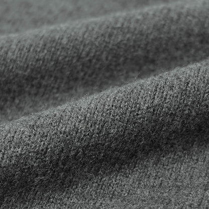 AMI メンズ カーディガン UKC367 018 GRIS CHINE NOIR グレー ブラック 0504