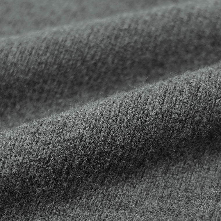 AMI レディース カーディガン UKC367 018 GRIS CHINE NOIR グレー ブラック 0504